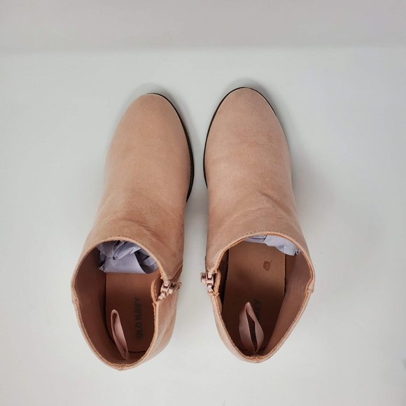 Old Navy Faux Suede Bootie Size 5 - Picture 9 of 10
